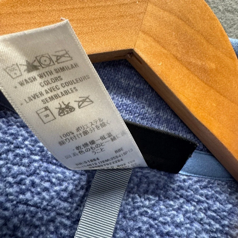 Patagonia Fleece Jacket Womens Small Better Sweater Full Zip Blue Heather